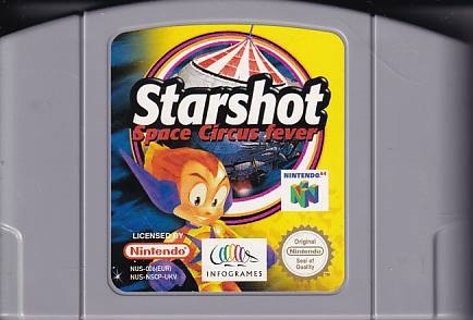 Starshot Space Circus Fever - Nintendo 64 spil (A Grade) (Genbrug)